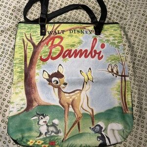Disney Parks Bambi Tote Hand Bag Purse